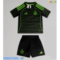 Camisa de time de futebol Celtic Replicas 2º Equipamento Infantil 2025-26 Manga Curta (+ Calças curtas)